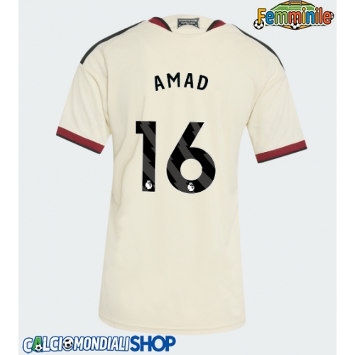 Maglie da calcio Manchester United Amad Diallo #16 Terza Maglia Femminile 2026-27 Manica Corta